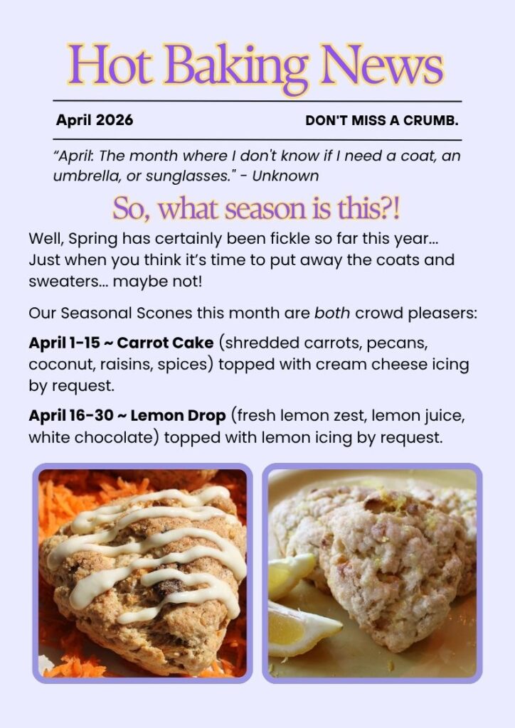 Hot Baking News: April 2026 (page 1)